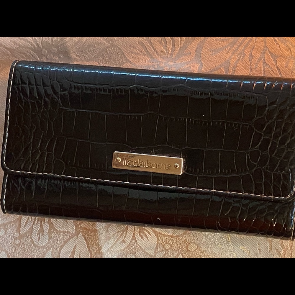 Liz Claiborne Black Wallet